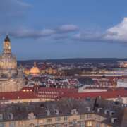 Blick auf Dresden