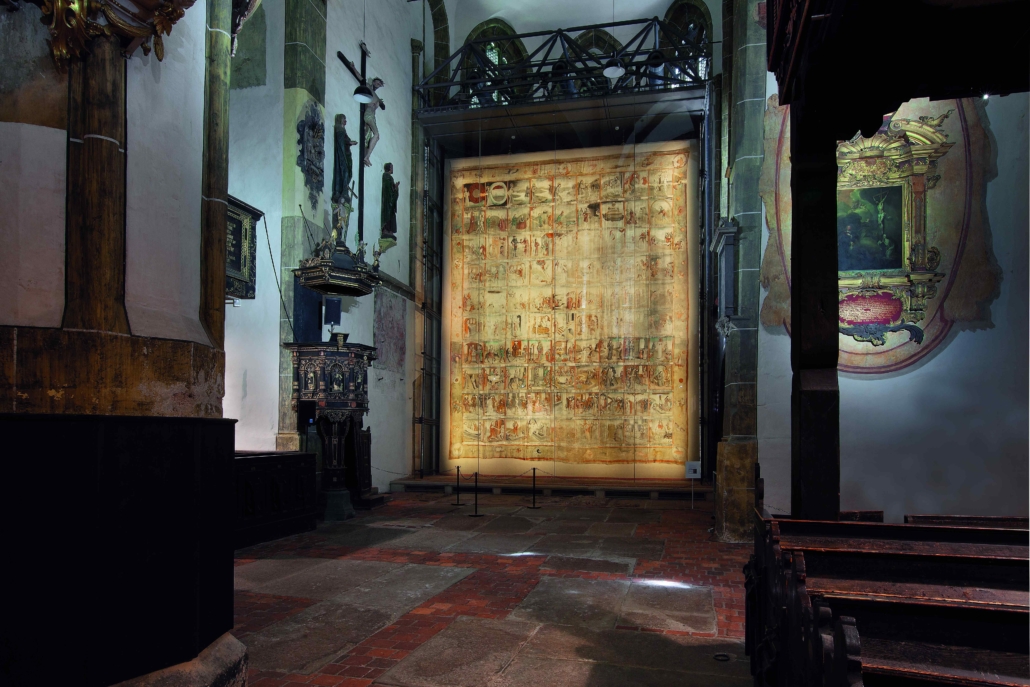 Grosses Zittauer Fastentuch: Museum Kirche zum Heiligen Kreuz
