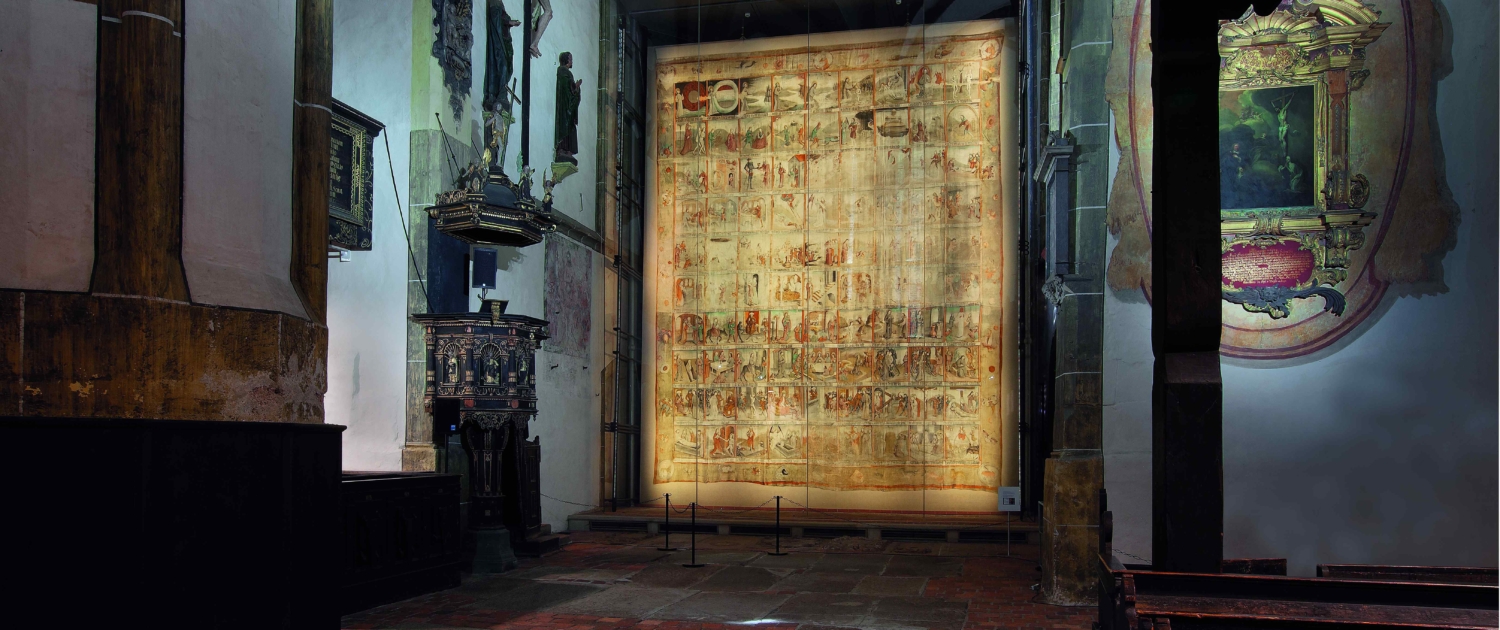Grosses Zittauer Fastentuch: Museum Kirche zum Heiligen Kreuz