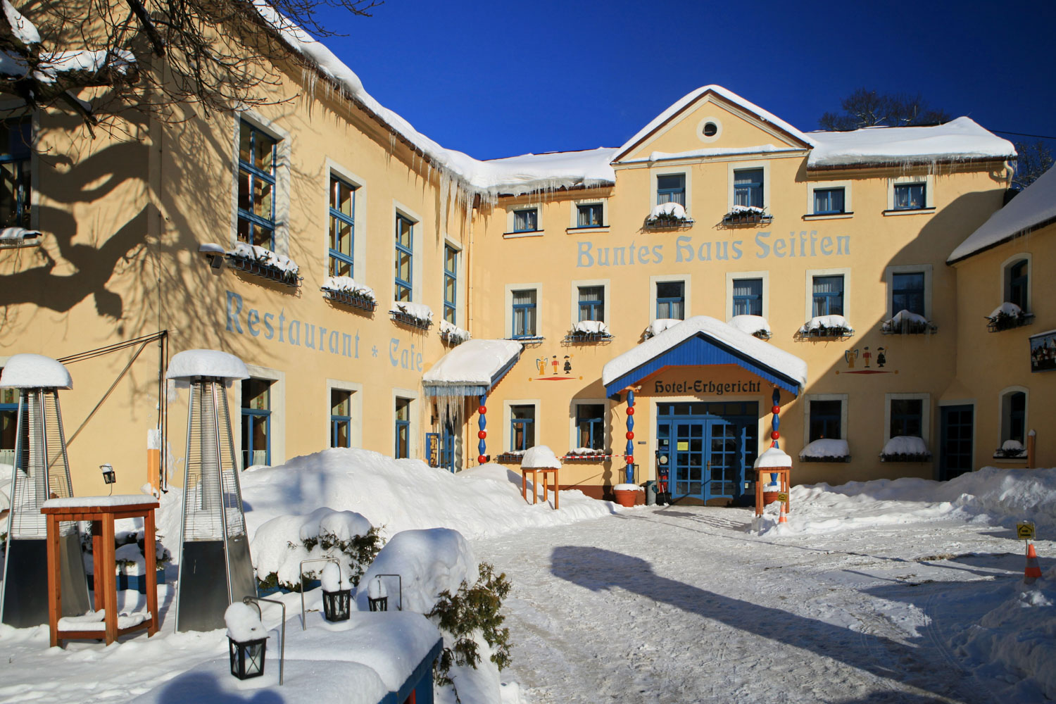 Außenansicht im Winter