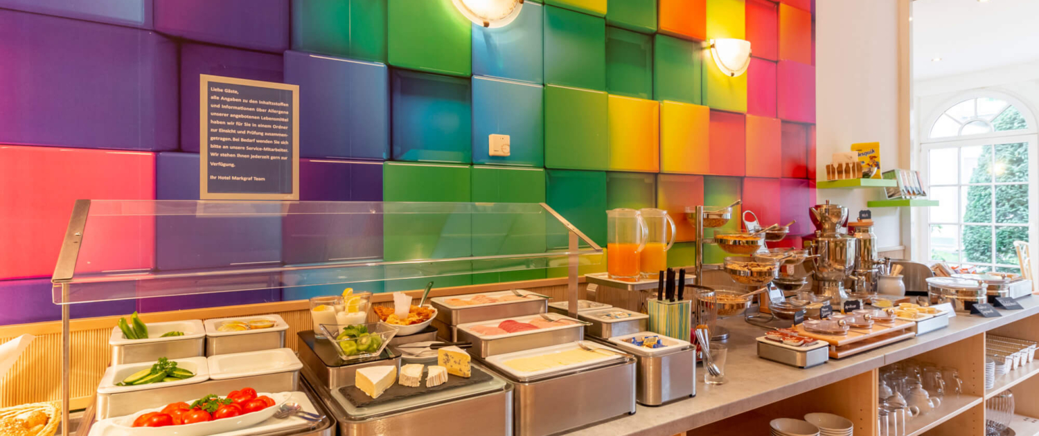 Frühstücksbuffet vom Hotel Markgraf Leipzig Frühstücksbuffet