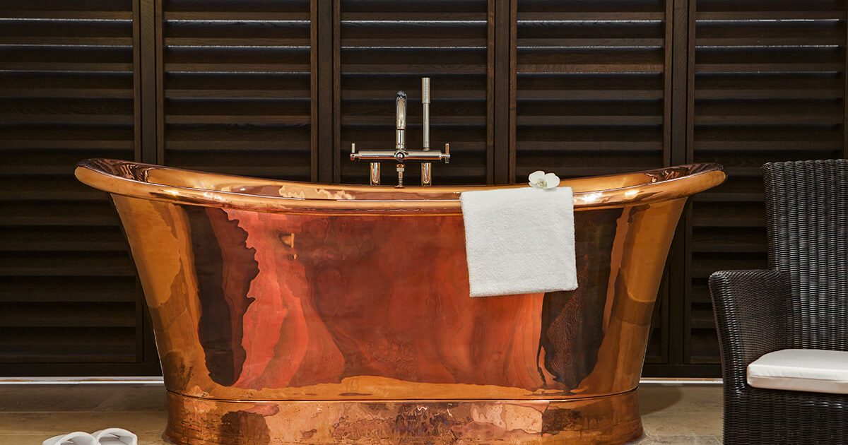 Veduta Spa Kupferwanne