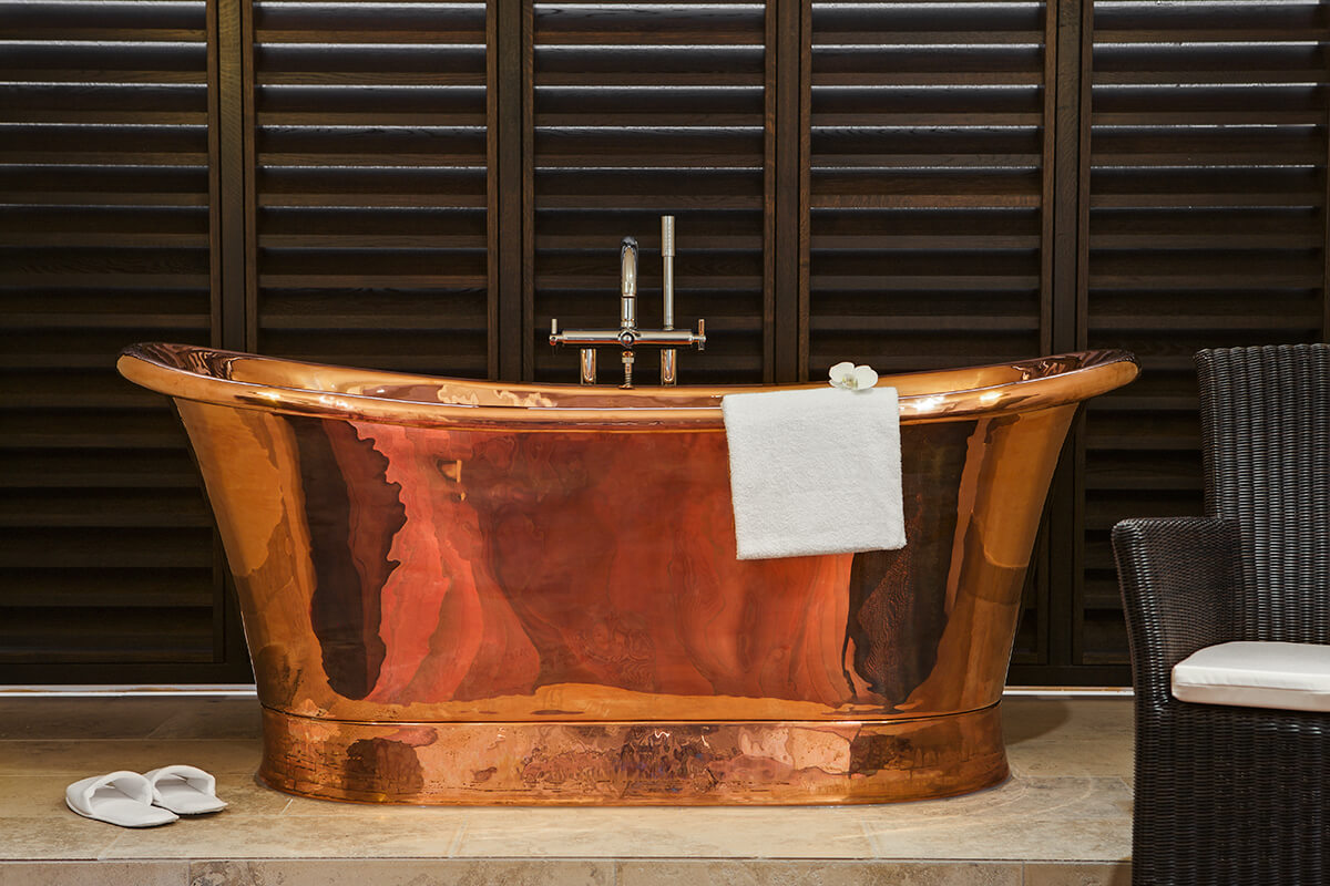 Veduta Spa Kupferwanne im Dorint Parkhotel Meißen Veduta Spa Kupferwanne