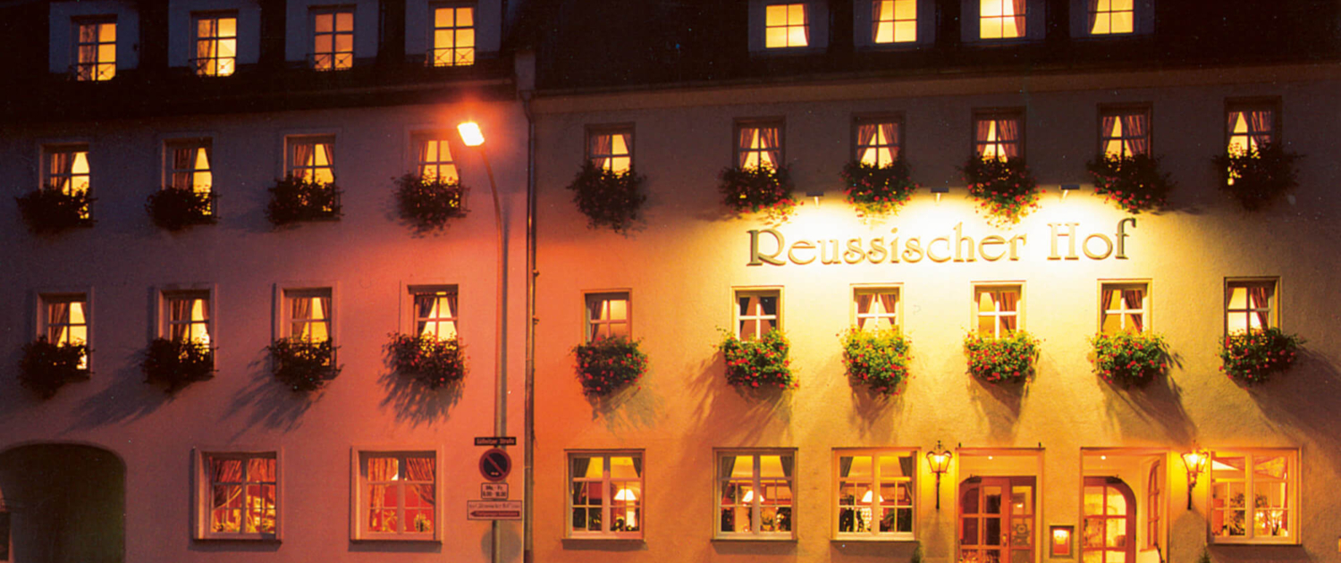 Außenansicht vom Hotel Reussischer Hof Außenansicht
