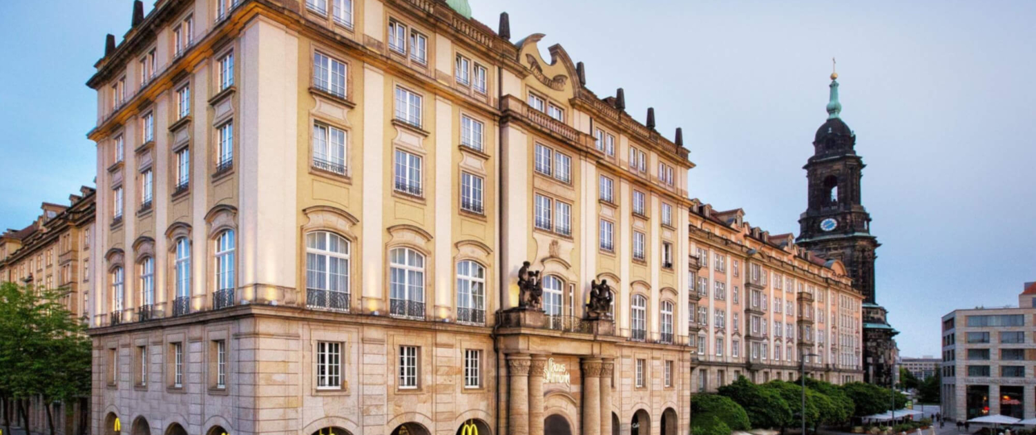 Außenansicht vom Star G Hotel Premium Dresden Altmarkt Außenansicht