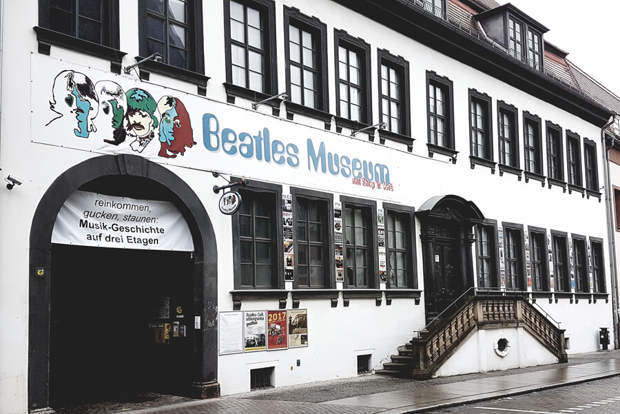 Hausansicht vom Beatles Museum Hausansicht