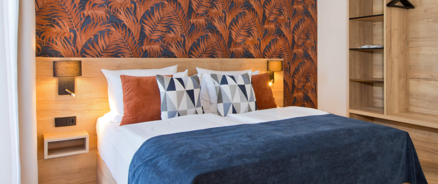 Zimmerbeispiel vom Atrium Hotel Amadeus Zimmeransicht