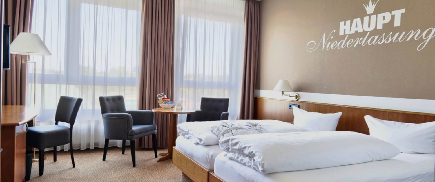 Zimmerbeispiel vom Hotel Sportwelt Radeberg Zimmeransicht