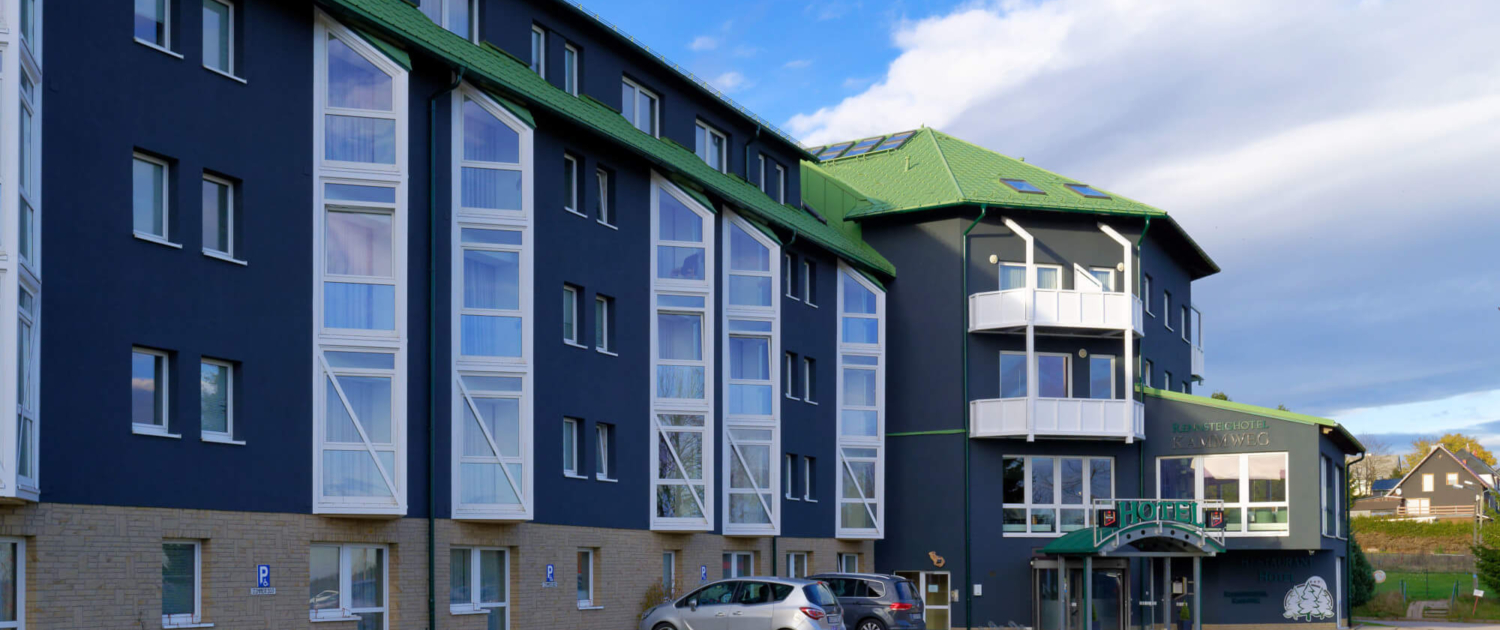 Außenansicht vom Hotel Kammweg Außenansicht