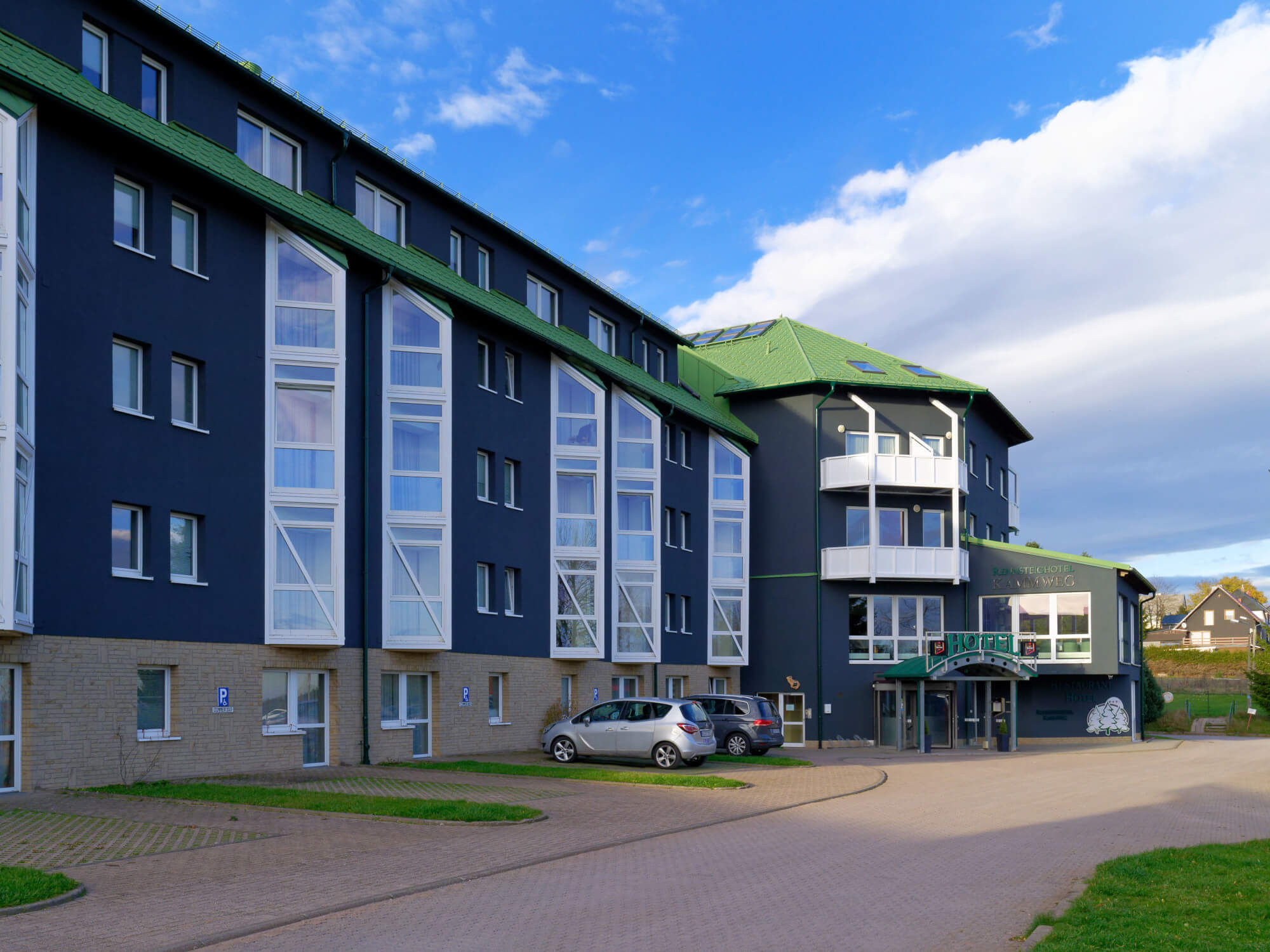 Außenansicht vom Hotel Kammweg Außenansicht
