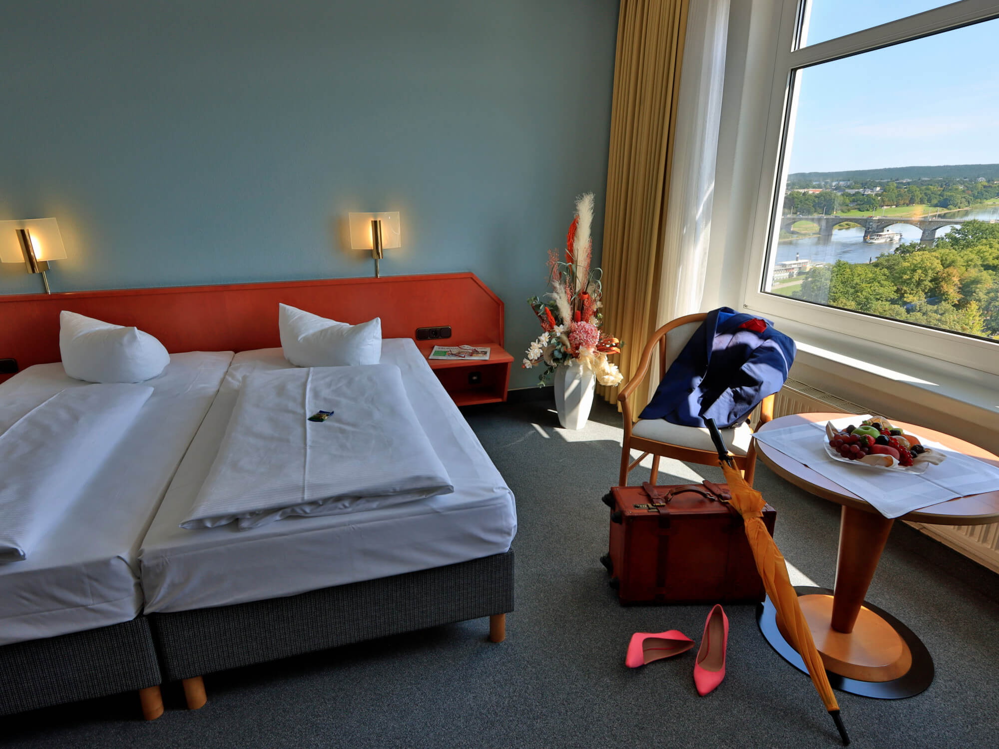 Zimmerbeispiel vom Hotel Am Terrassenufer Zimmeransicht