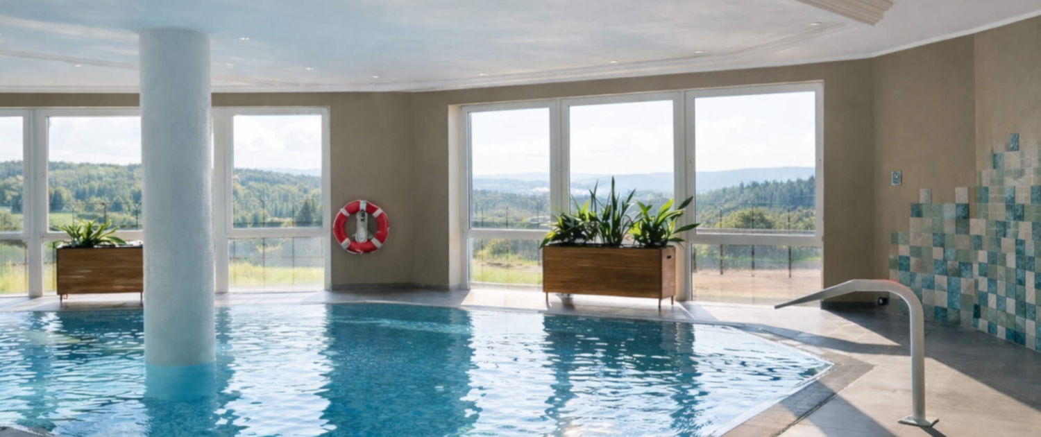 Schwimmbad vom Hotel Kammweg