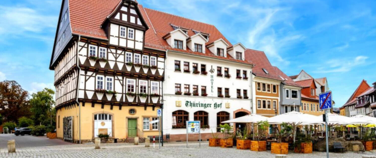 Außenansicht vom Hotel Restaurant Thüringer Hof Außenansicht vom Hotel Restaurant Thüringer Hof