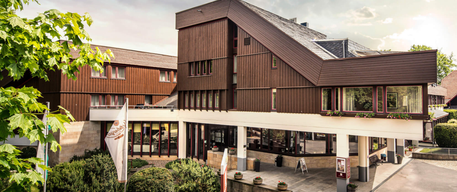 Hausansicht vom Berghotel Bastei