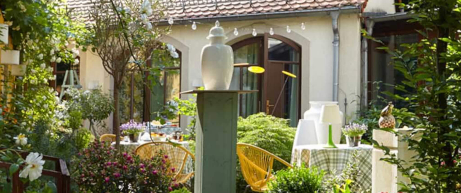 Garten vom Designhotel Fährhaus Meißen